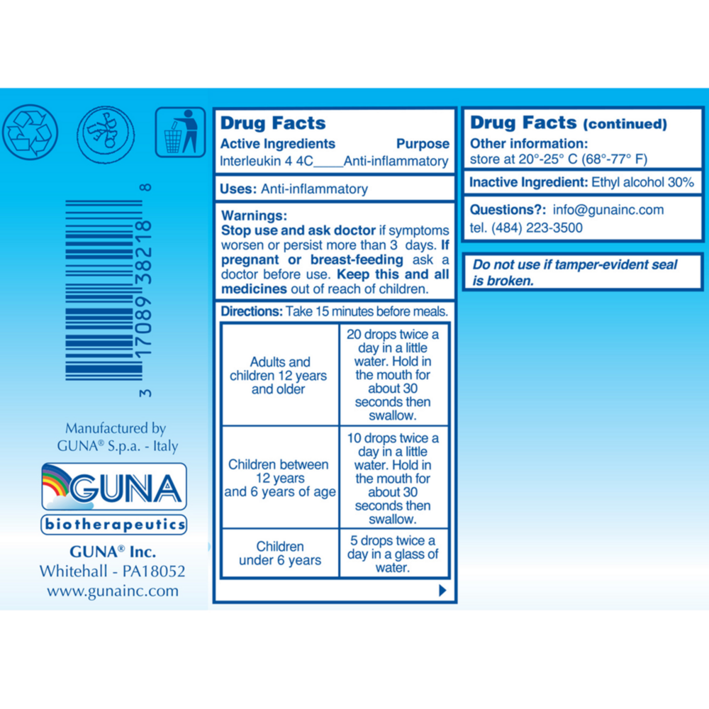 Product image for Guna-Interleukin 4.