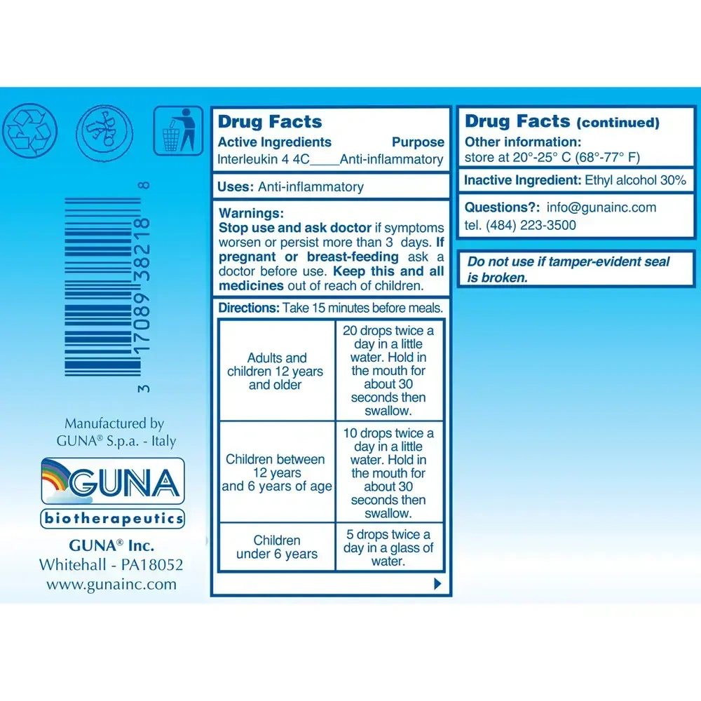 Product image for Guna-Interleukin 4.