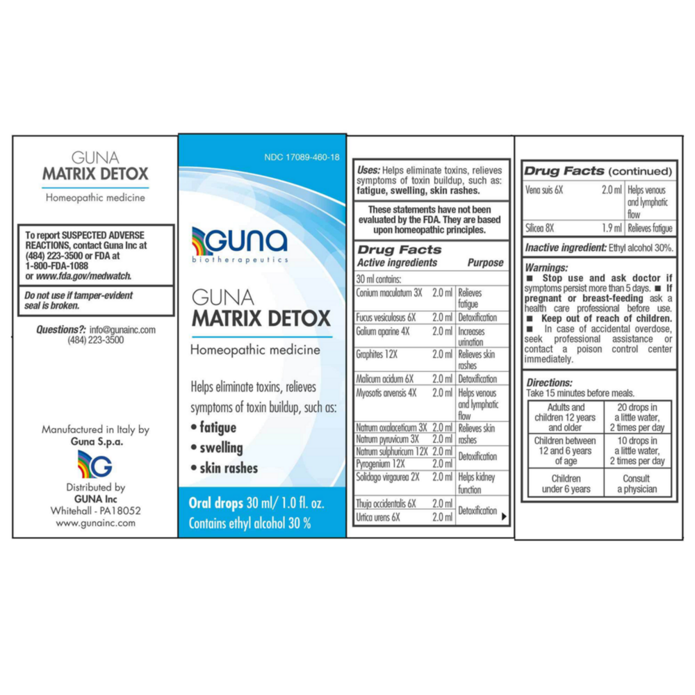 Product image for Guna Matrix Detox.