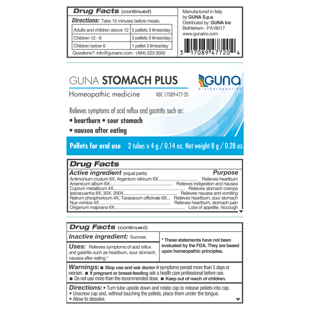 Product image for GUNA Stomach Plus.