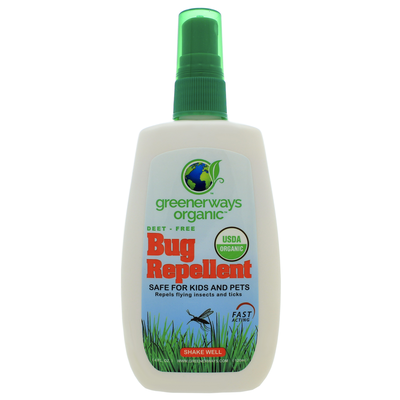 Product image for Bug Repellent Spray USDA Certified 100% Organic (4 Ounces). Discontinued.