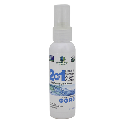 EcoTizer On-the-Go Hand and Surface Cleaner Organic 2 ounces
