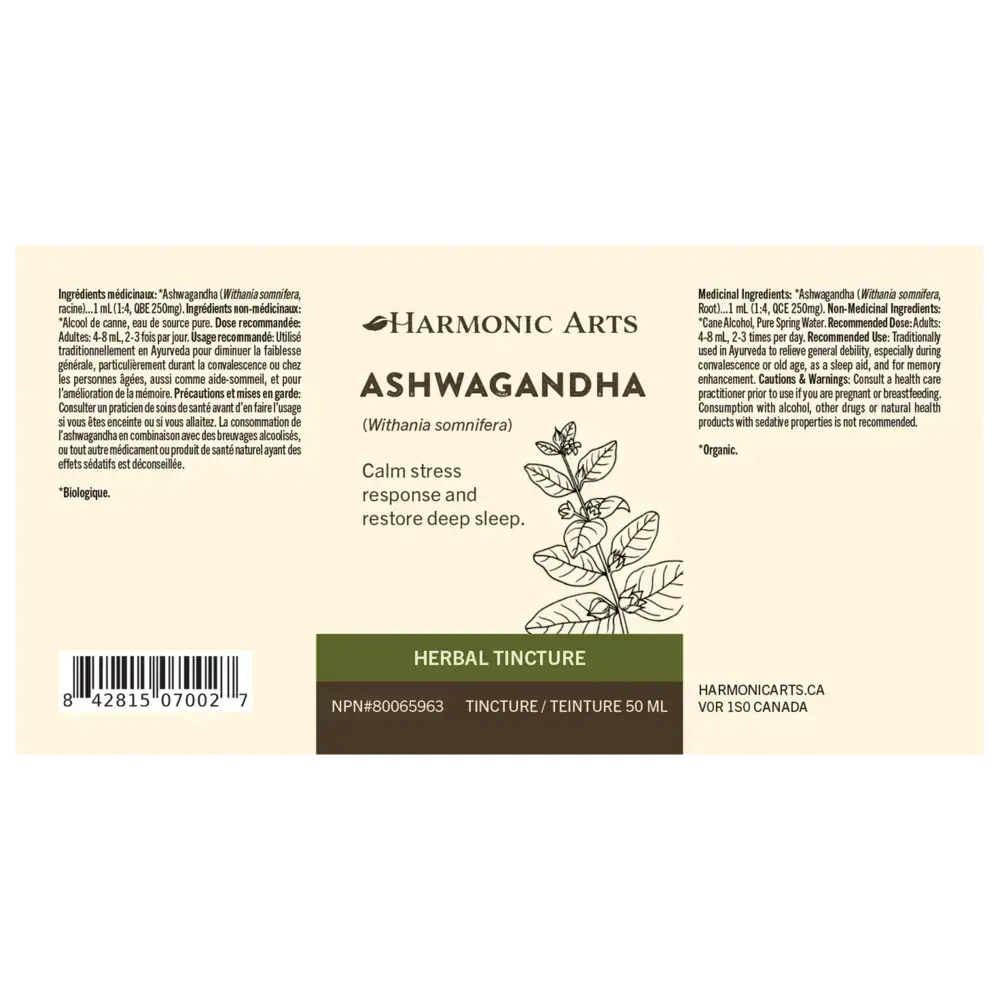 Product image for Ashwagandha Root Tincture.