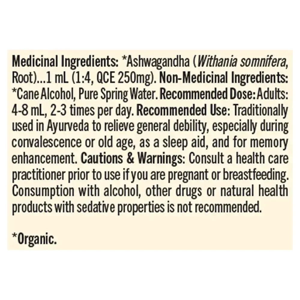 Product image for Ashwagandha Root Tincture.