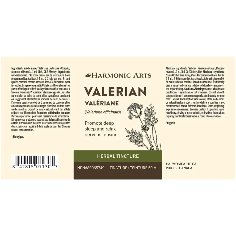 Product image for Valerian Root Tincture.