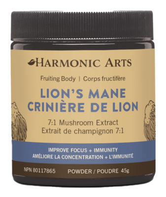 Lion's Mane Concentrated Mushroom Powder (45 Grams) Product image for Lion's Mane Concentrated Mushroom Powder (45 Grams).