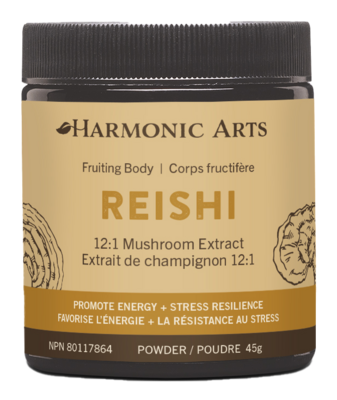 Reishi Concentrated Mushroom Powder (45 Grams) Product image for Reishi Concentrated Mushroom Powder (45 Grams).