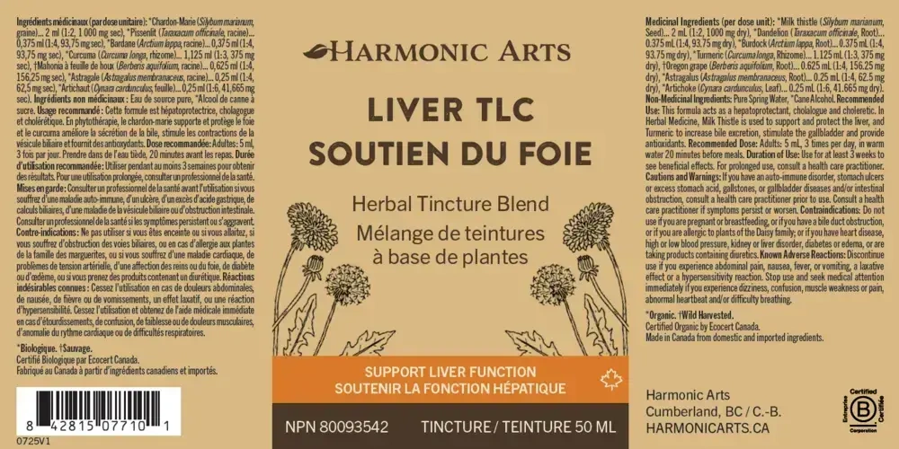 Product image for Liver TLC Tincture.