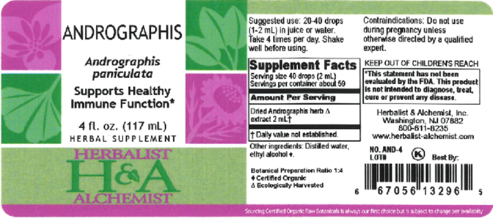 Product image for Andrographis extract.