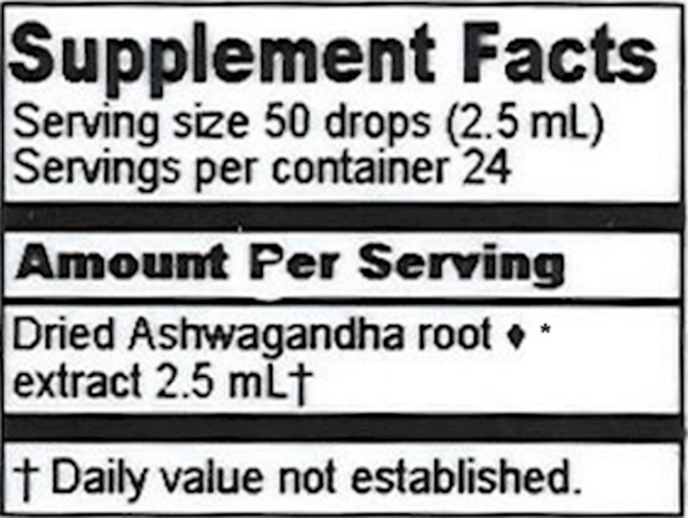 Product image for Ashwagandha Extract.