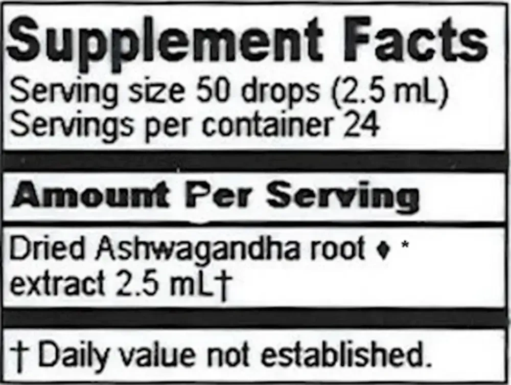 Product image for Ashwagandha Extract.