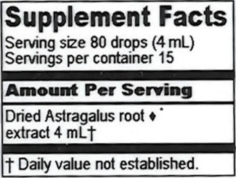 Product image for Astragalus Extract.