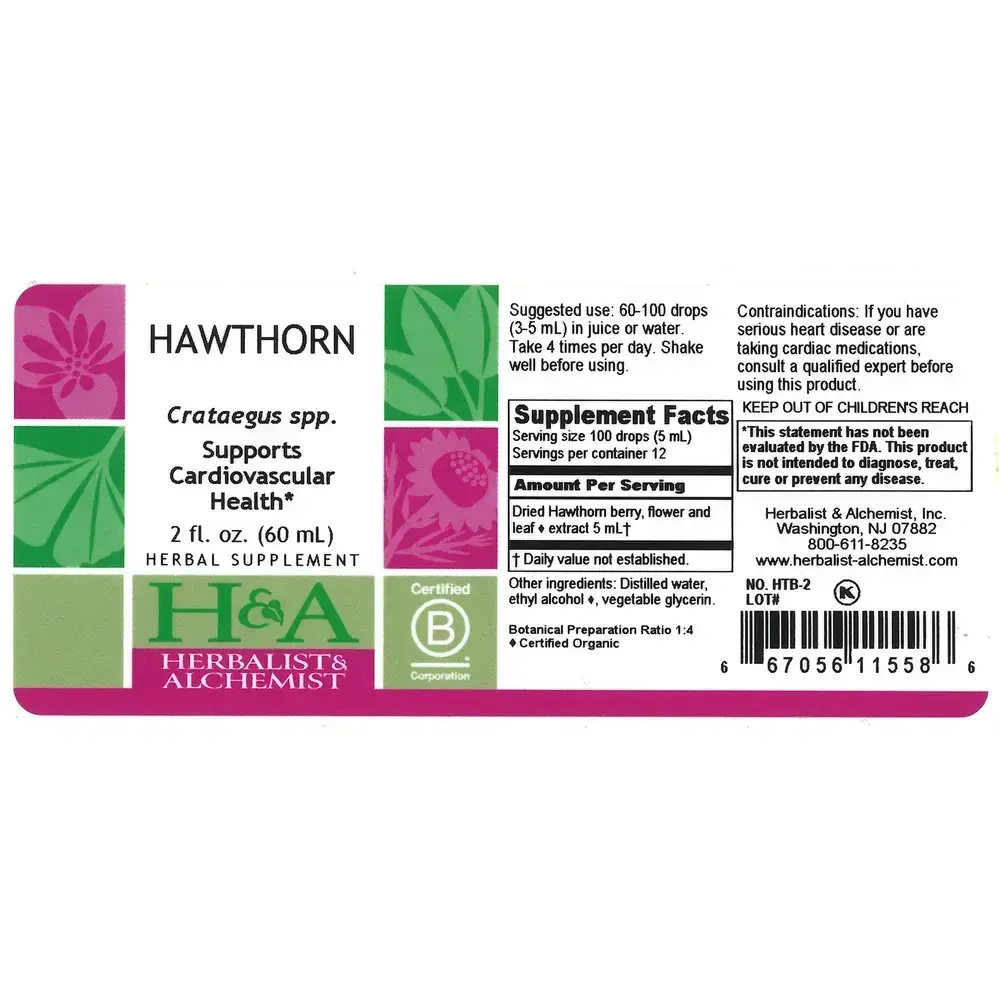 Product image for Hawthorn Extract.