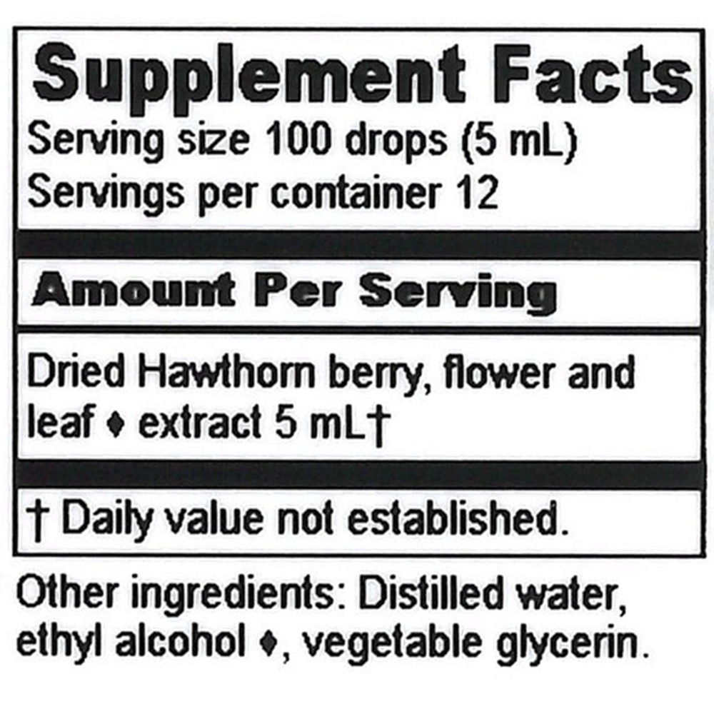 Product image for Hawthorn Extract.