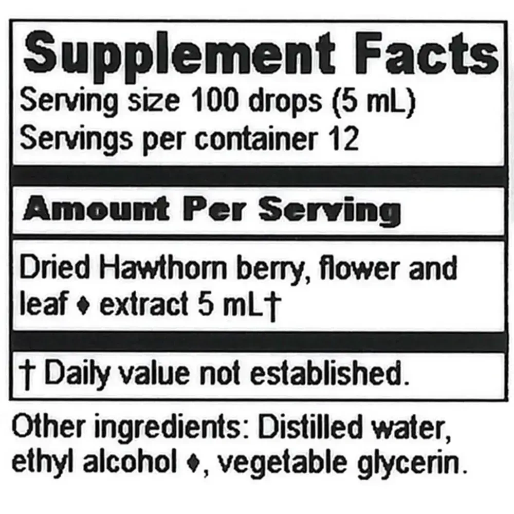 Product image for Hawthorn Extract.