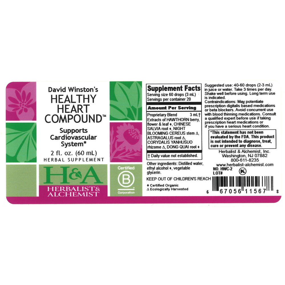Product image for Healthy Heart Compound.