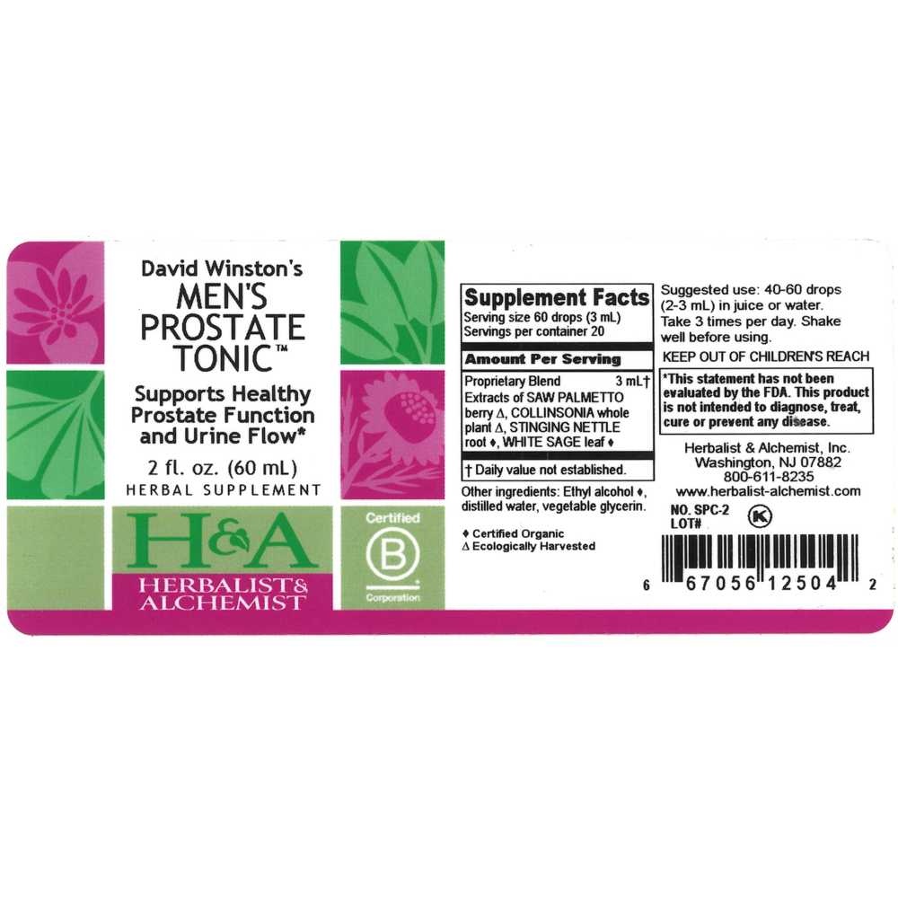 Product image for Men's Prostate Tonic.