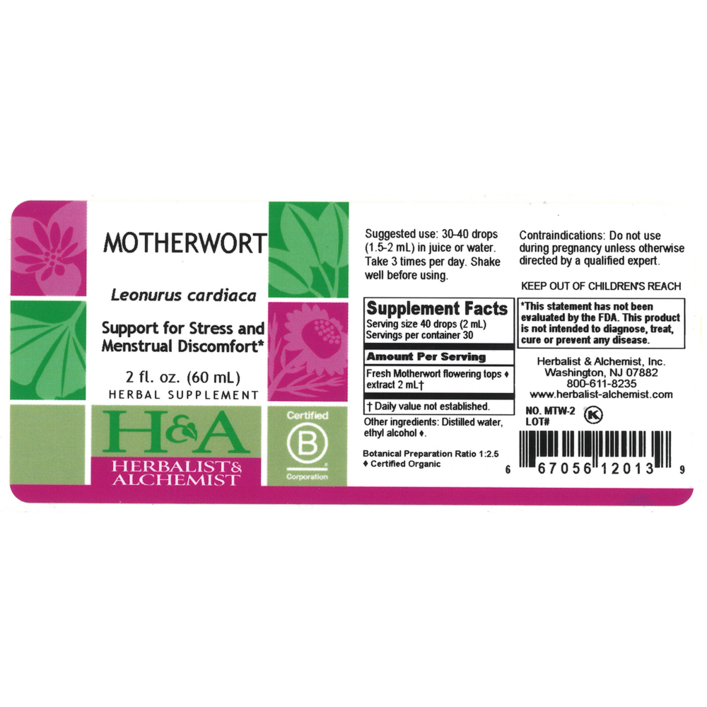 Product image for Motherwort Extract.