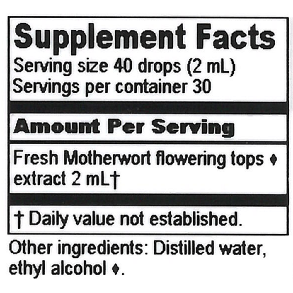 Product image for Motherwort Extract.