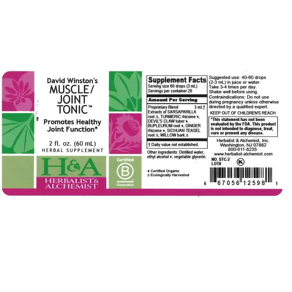 Product image for Muscle/Joint Tonic.