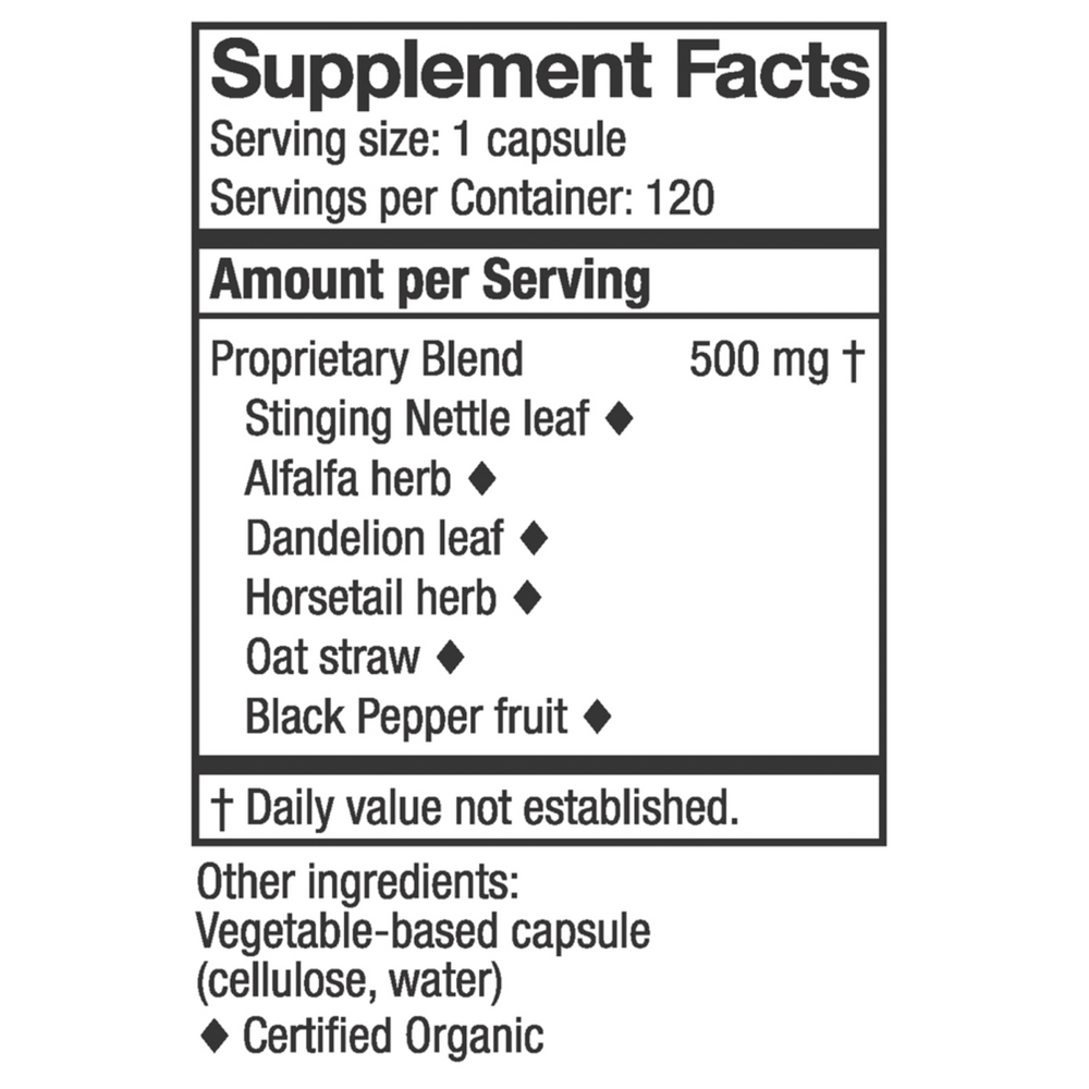Product image for OsteoHerb Capsules.