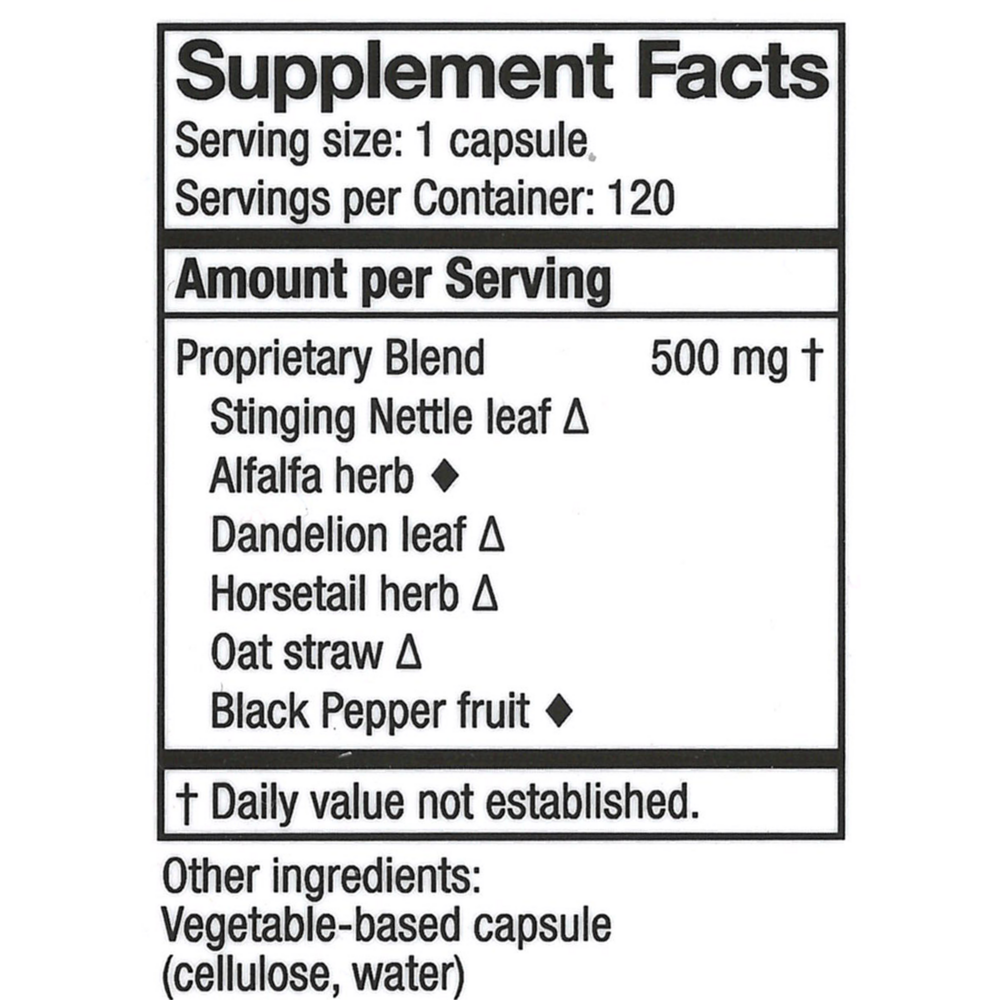 Product image for OsteoHerb Capsules.
