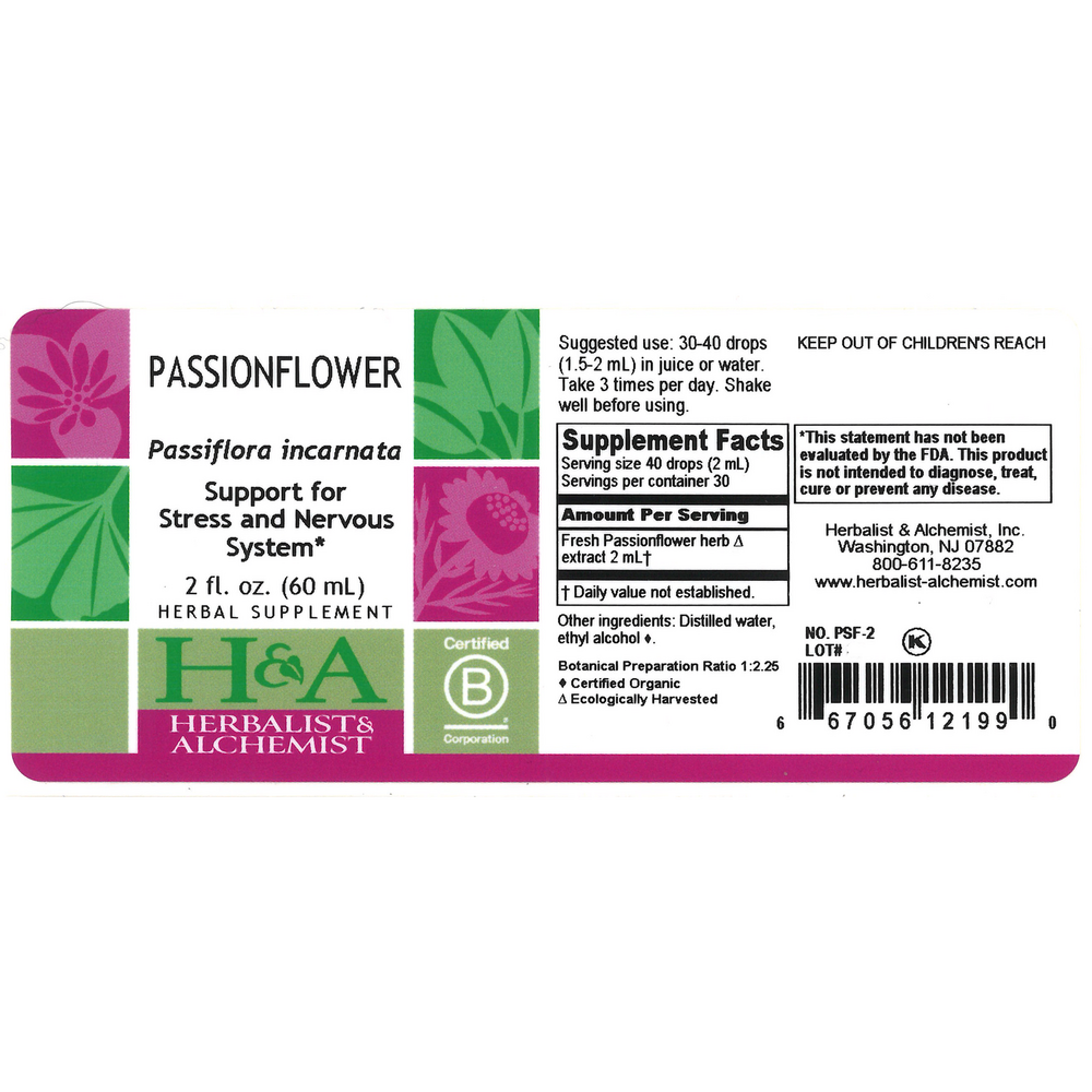 Product image for Passionflower Extract.