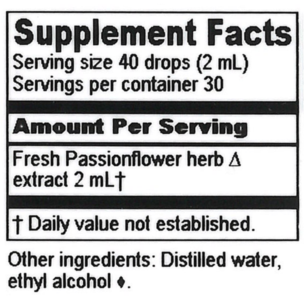 Product image for Passionflower Extract.