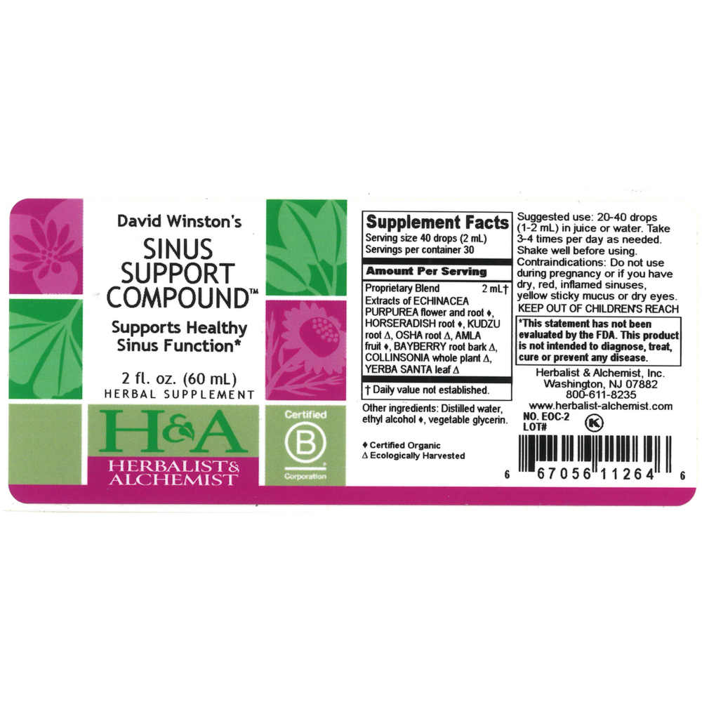 Product image for Sinus Support Compound.