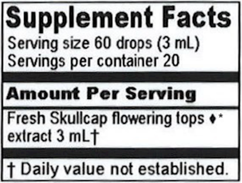 Product image for Skullcap Extract.