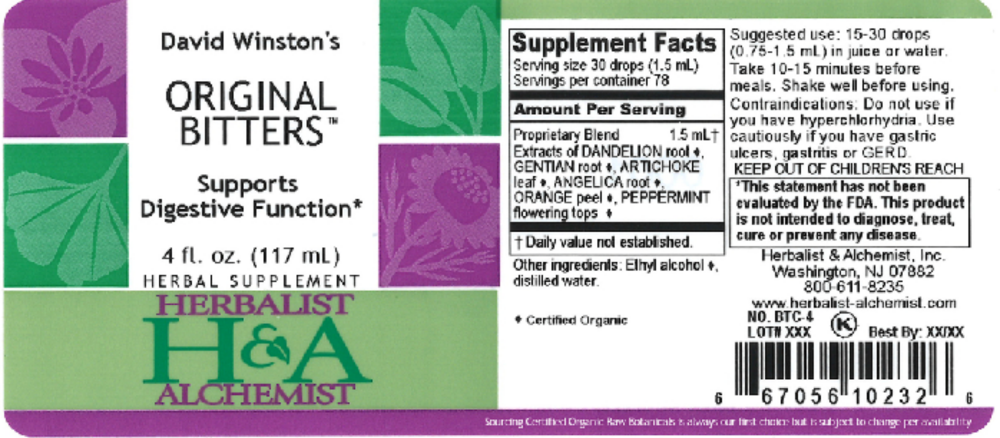 Product image for Original Bitters.