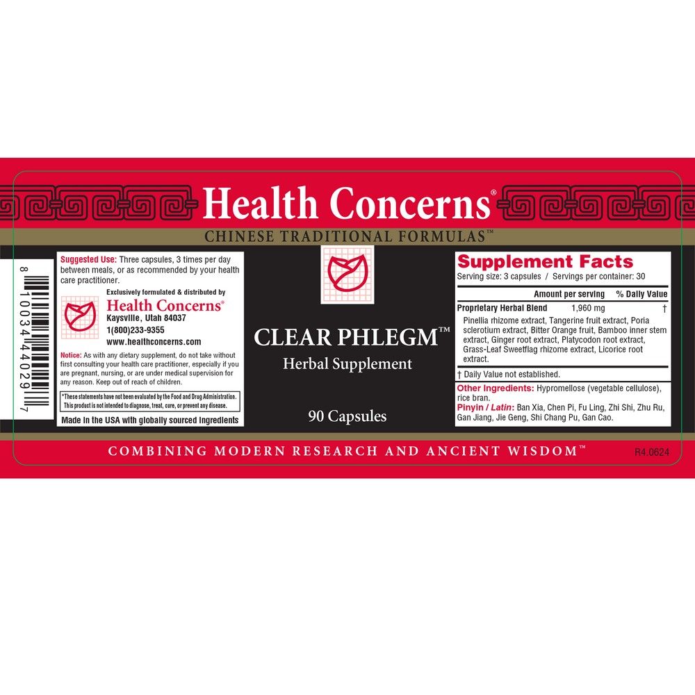 Product image for Clear Phlegm (Wen Dan Tang).