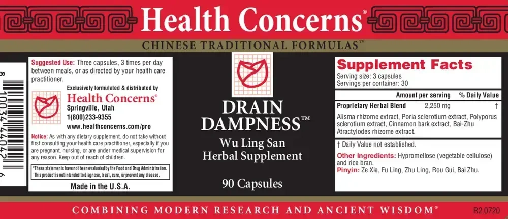 Product image for Drain Dampness.
