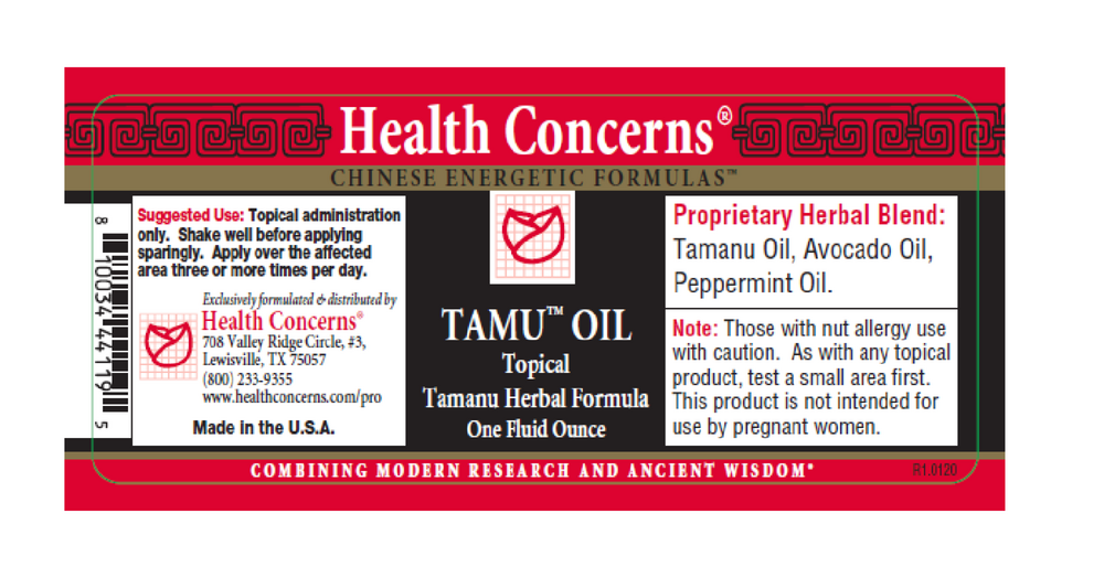 Product image for Tamu Oil.