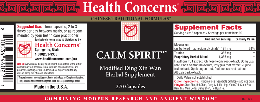 Product image for Calm Spirit.