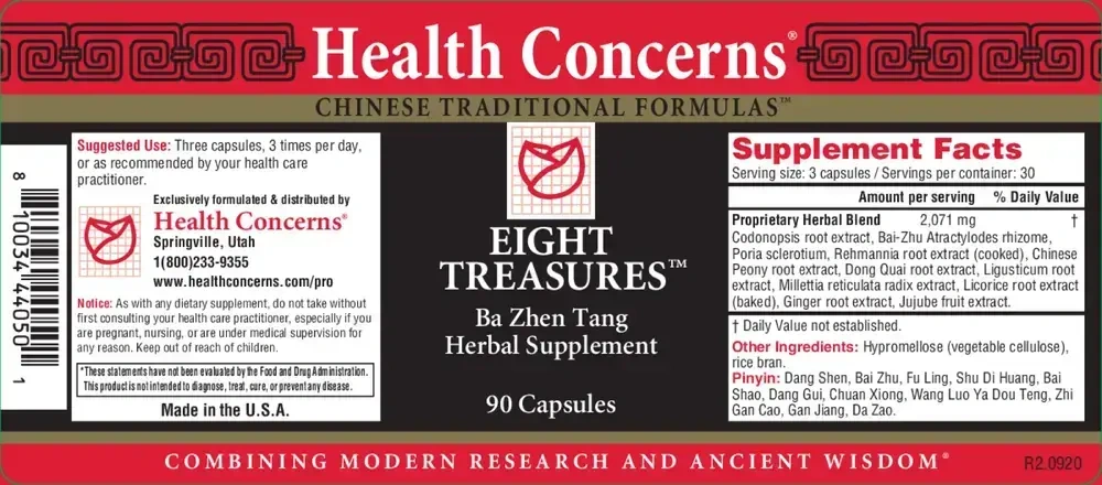 Product image for Eight Treasures.