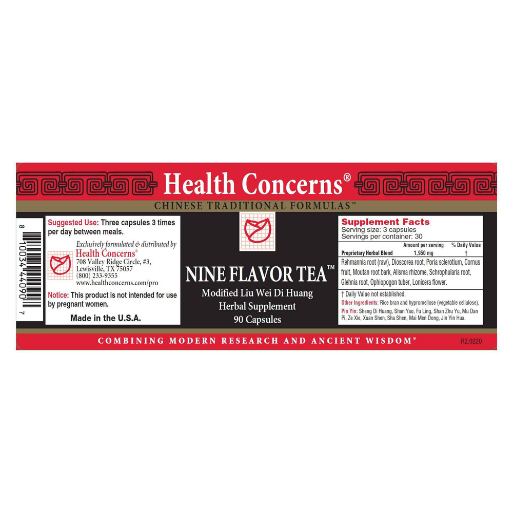 Product image for Nine Flavor Tea.