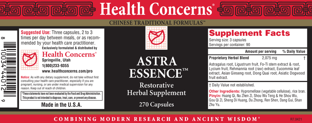 Product image for Astra Essence.