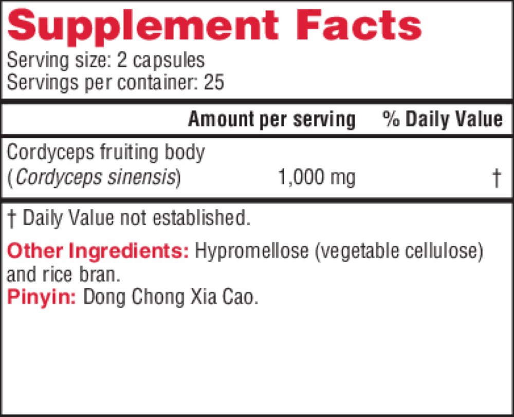 Product image for Cordyceps PS.