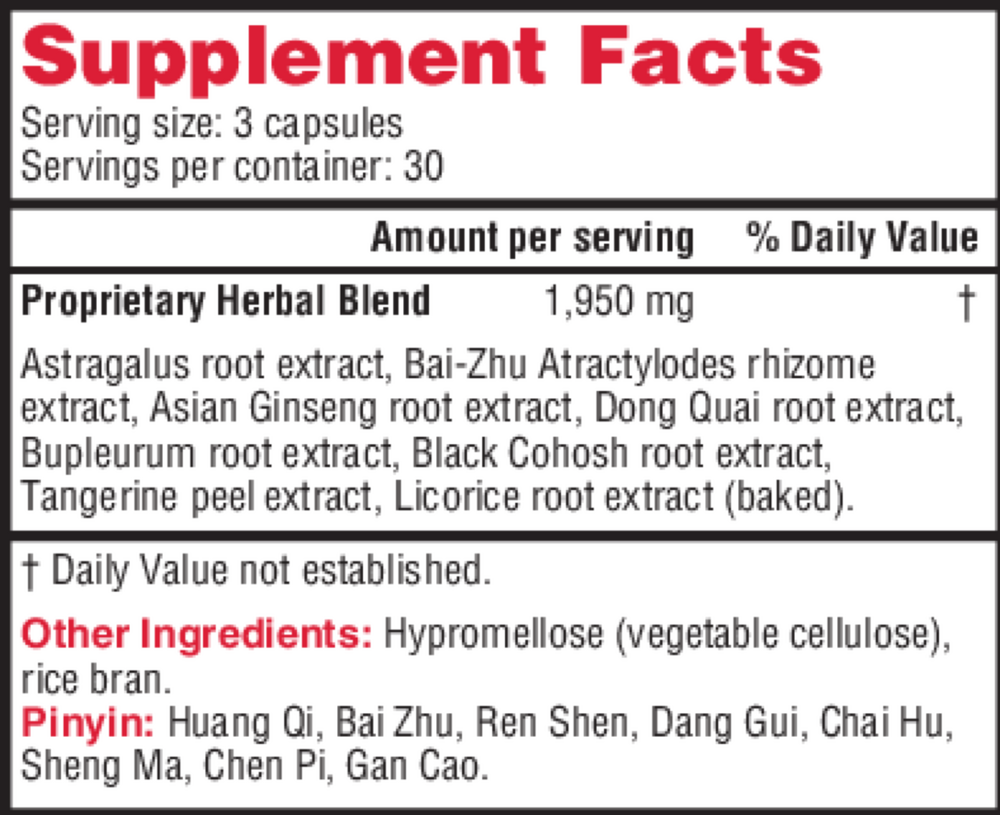 Product image for Raise Qi (Bu Zhong Yi Qi Wan).
