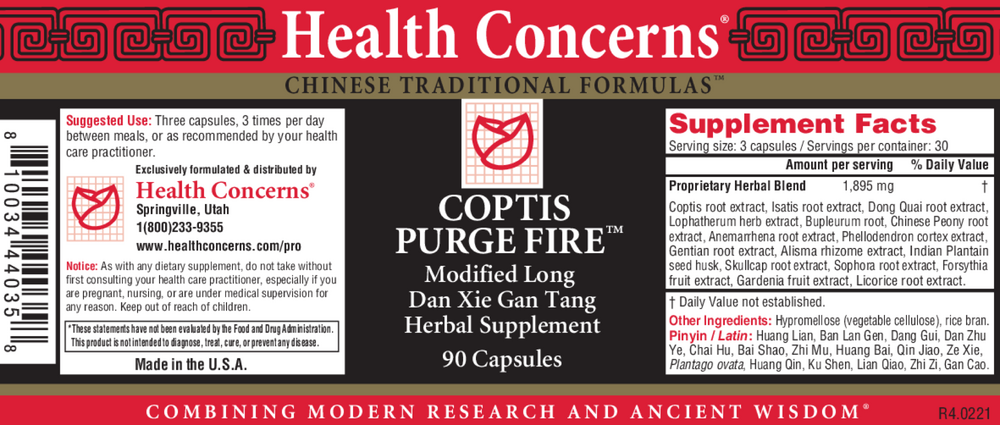 Product image for Coptis Purge Fire.