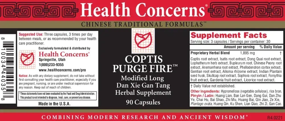 Product image for Coptis Purge Fire.