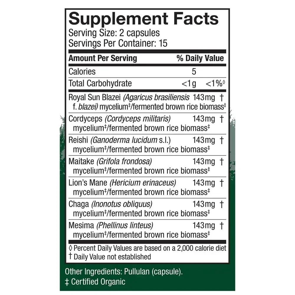 Product image for Stamets 7® Daily Immune Support.