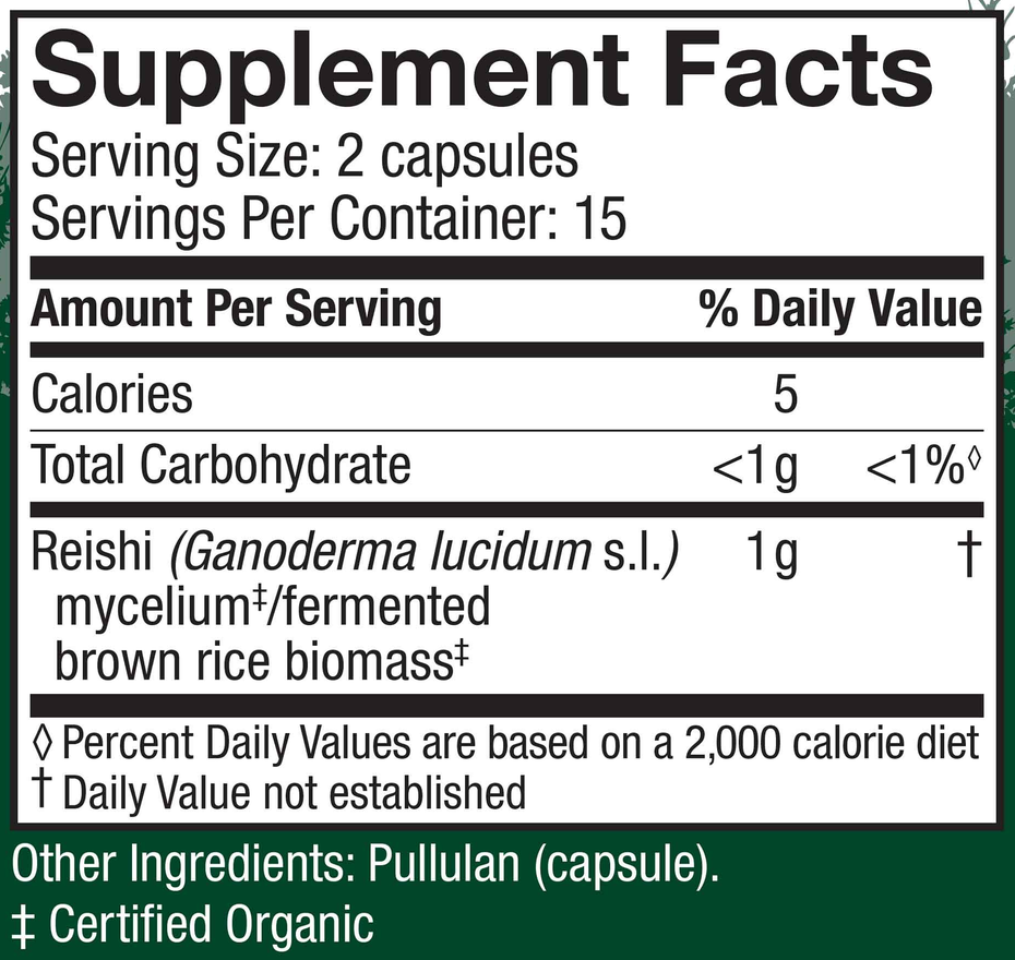 Product image for Reishi (Ganoderma lucidum).