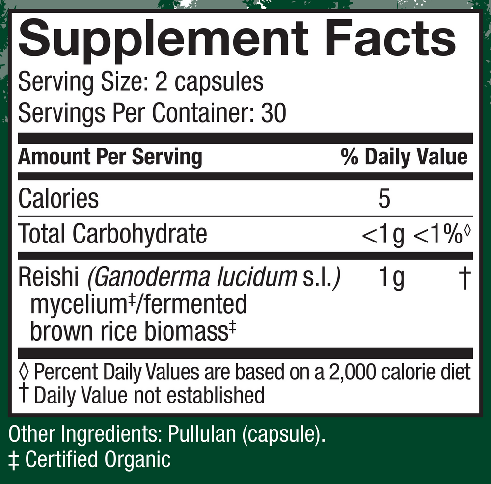 Product image for Reishi (Ganoderma lucidum).