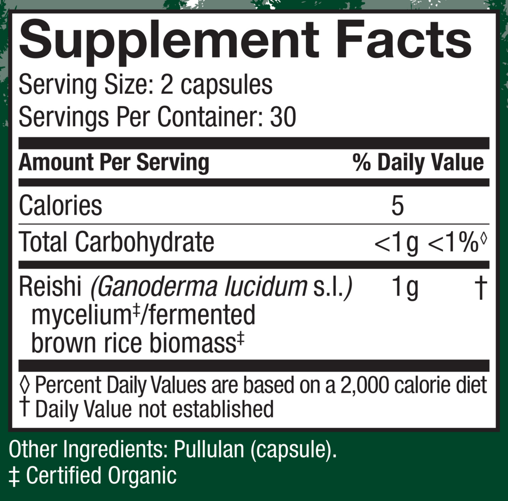 Product image for Reishi (Ganoderma lucidum).