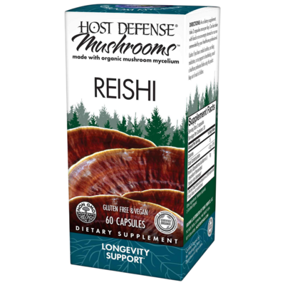 Reishi (Ganoderma lucidum) 60 capsules