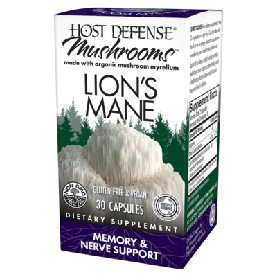 Lions Mane (Hericium erinaceus) 30 capsules
