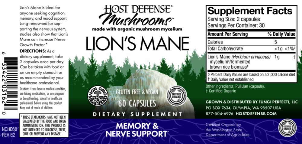 Product image for Lions Mane (Hericium erinaceus).