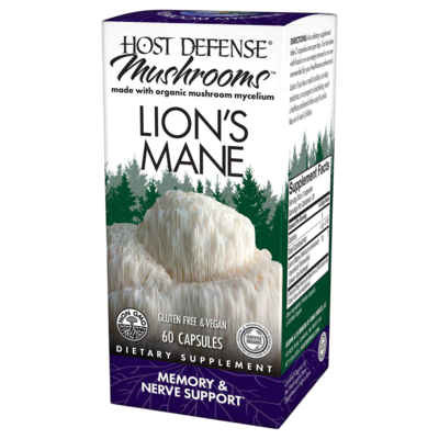 Lions Mane (Hericium erinaceus) 60 capsules
